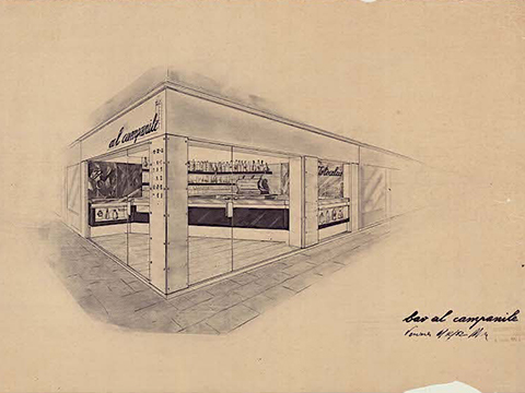 19. Bar Al Campanile, 6 dicembre 1952