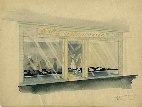 23. Negozio d’abbigliamento Duca d’Aosta, 1964