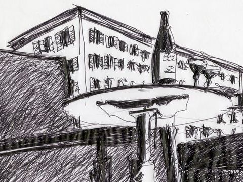13. Poltrona Vivette e tavolino Poggio, 1989