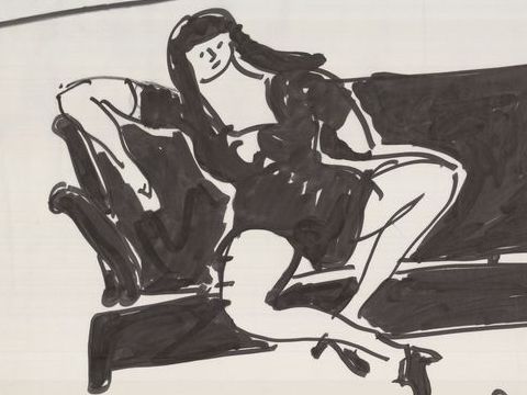 20. Divano con bracciolo inclinabile, 1994