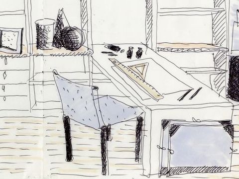 21. Serie Raster e divano Pivetto, circa 1982