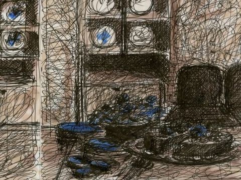 22. Interno con serie 505. circa 1988