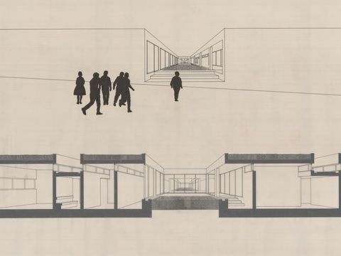 5. Progetto per una scuola materna Monza, 1962