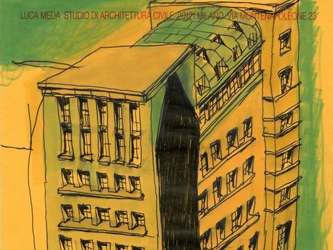 20. Progetto per edificio in Schützenstrasse Berlino, 1992-1994