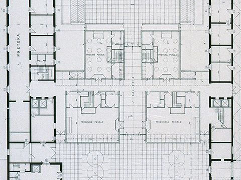 18. Pianta complessiva del piano terreno, 2021
