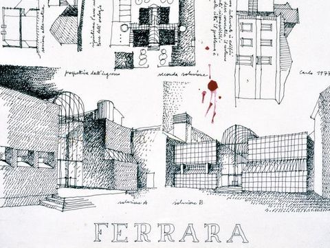 22. Disegni anatomici: Ferrara, 1977