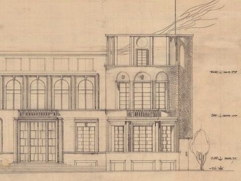 5. Casa dei Balilla: fronte sud, 1934