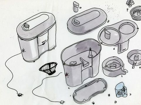 11. Studi per una centrifuga, Girmi,1986