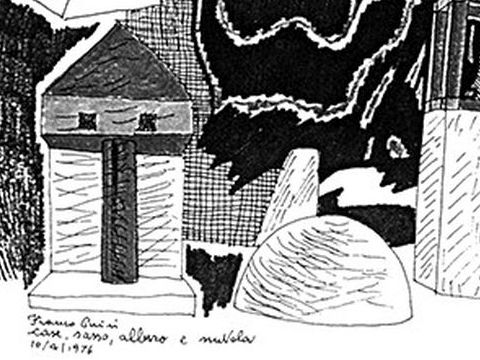 5. Case sasso albero e nuvola, 1976