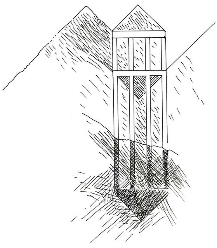 16. Elemento su sostegni, 1970-79