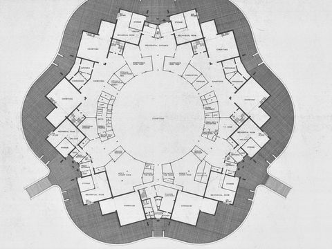 2. Sports Palace: Plans and Sections 