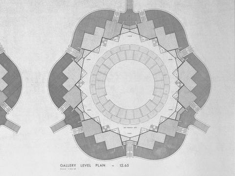 3. Sports Palace: Plans and Elevations 