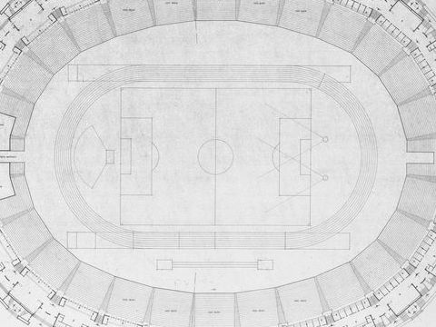 5. Stadium: Main and Lower Level Plan 