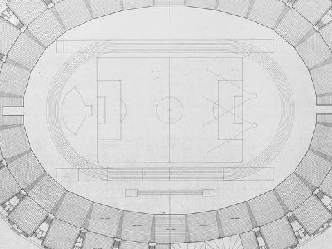 6. Stadium: Seating and Roof Plan 