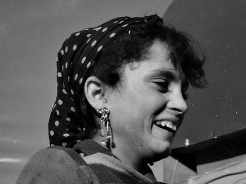 7. Ritratto di bambina zingara, anni '50