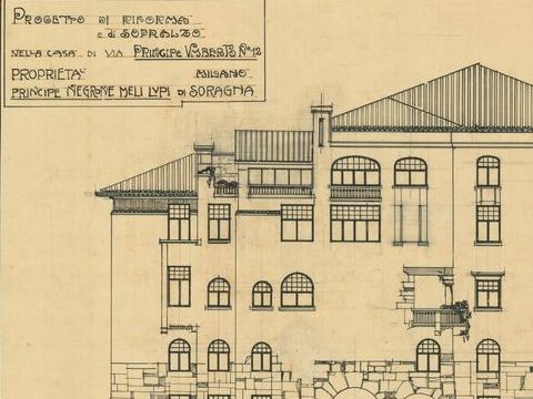 4. Casa di via Principe Umberto 12, Milano, 1920-25