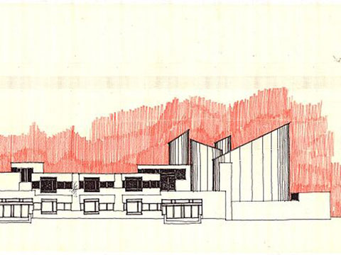 8. Prospetto est, 1976 