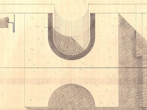 11. Doccione: disegno, 1976 
