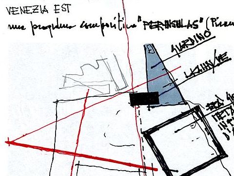 16: Venezia est: studio planimetrico, 12 settembre 1995