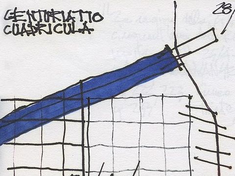 24. Centuriatio cuadricola: studio planimetrico, 28 dicembre 1991