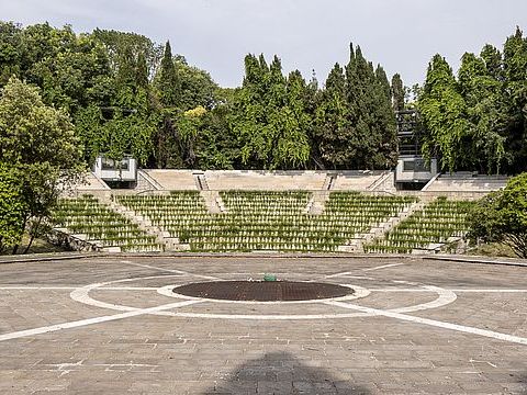 7. Teatro verde, isola di San Giorgio Maggiore, 1951-56