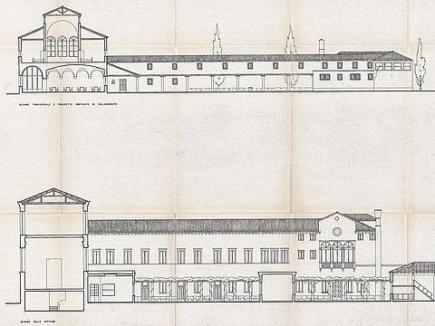 2. Officine del Centro professionale: sezioni, San Giorgio Maggiore, 1952-53