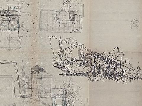 5. Casa Figari (Piaggio), Portofino, 1955-60