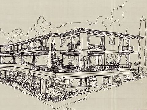 13. Villa Brion, San Michele di Pagana, 1958-64