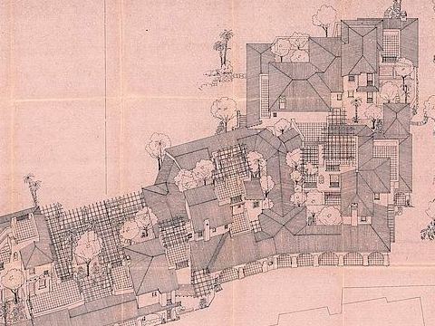 23. Centro turistico "Helvetia": assonometria, Brasile 1978-79