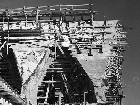 5. Cantiere della colonia montana Eni, 1955-59