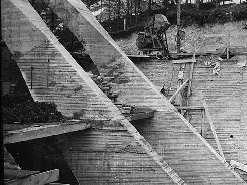 6. Cantiere della colonia montana Eni, 1955-59