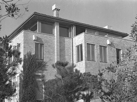 4. Vista dal giardino, 1962