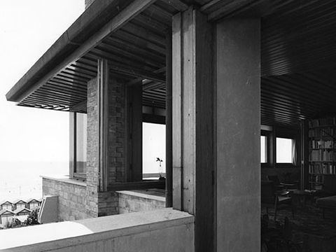 7. Soggiorno visto dalla terrazza, 1962