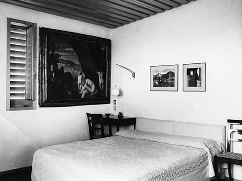 15. Camera matrimoniale e parete attrezzata, 1962