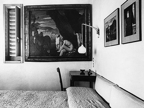 16. Camera matrimoniale e apertura per la ventilazione, 1962
