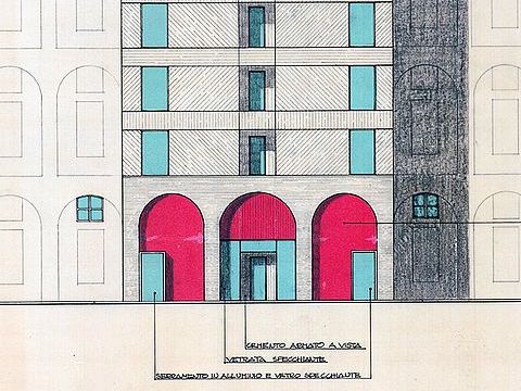 21. Ex istituto di riposo per la vecchiaia: prospetto 'tipo'
