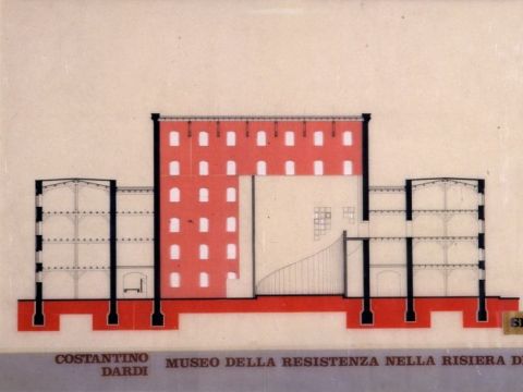 11. Sezione YY sul corpo principale per il progetto di II grado