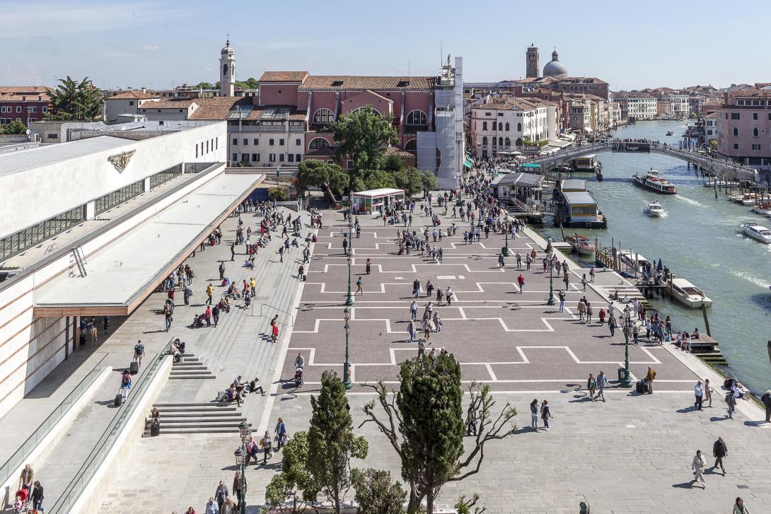 Canal Grande e Stazione di Santa Lucia