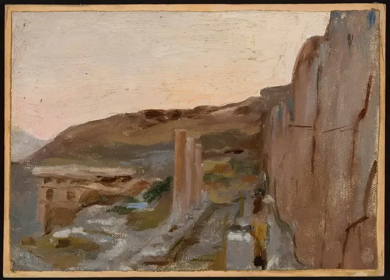 Delphi. From the journey to Greece. Jan Ciągliński