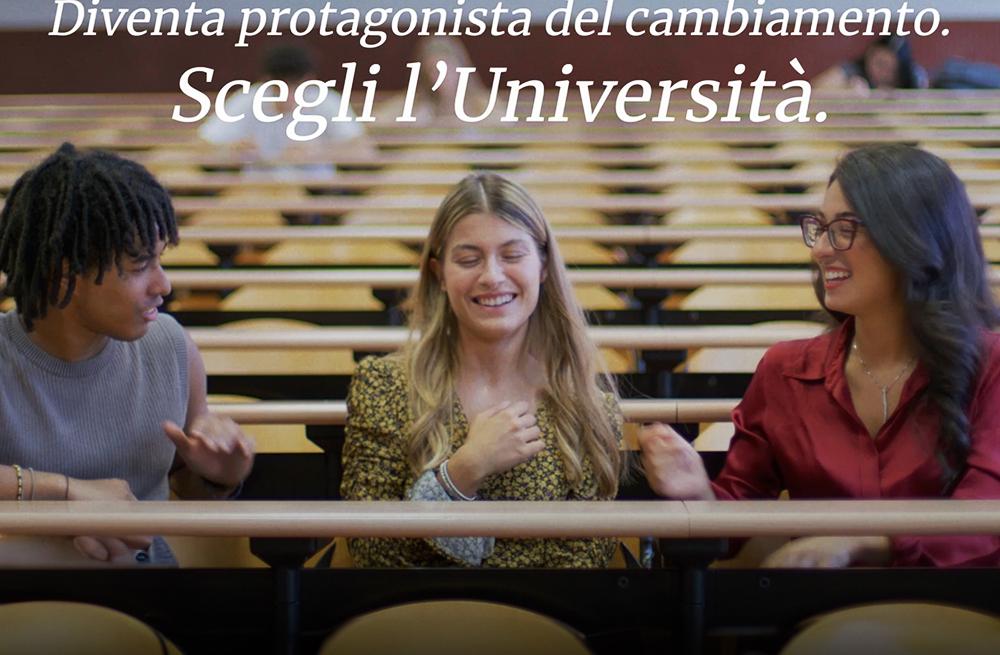Pubblicità progresso:  Scegli l'Università