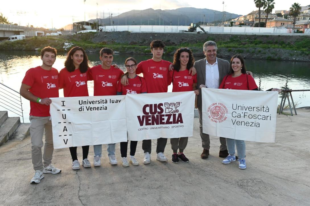 Pioggia di medaglie per la squadra veneziana ai Campionati nazionali universitari 2024 canoa kayak