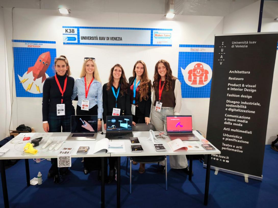 Tre brevetti Iuav presentati al Make Faire Rome 2024