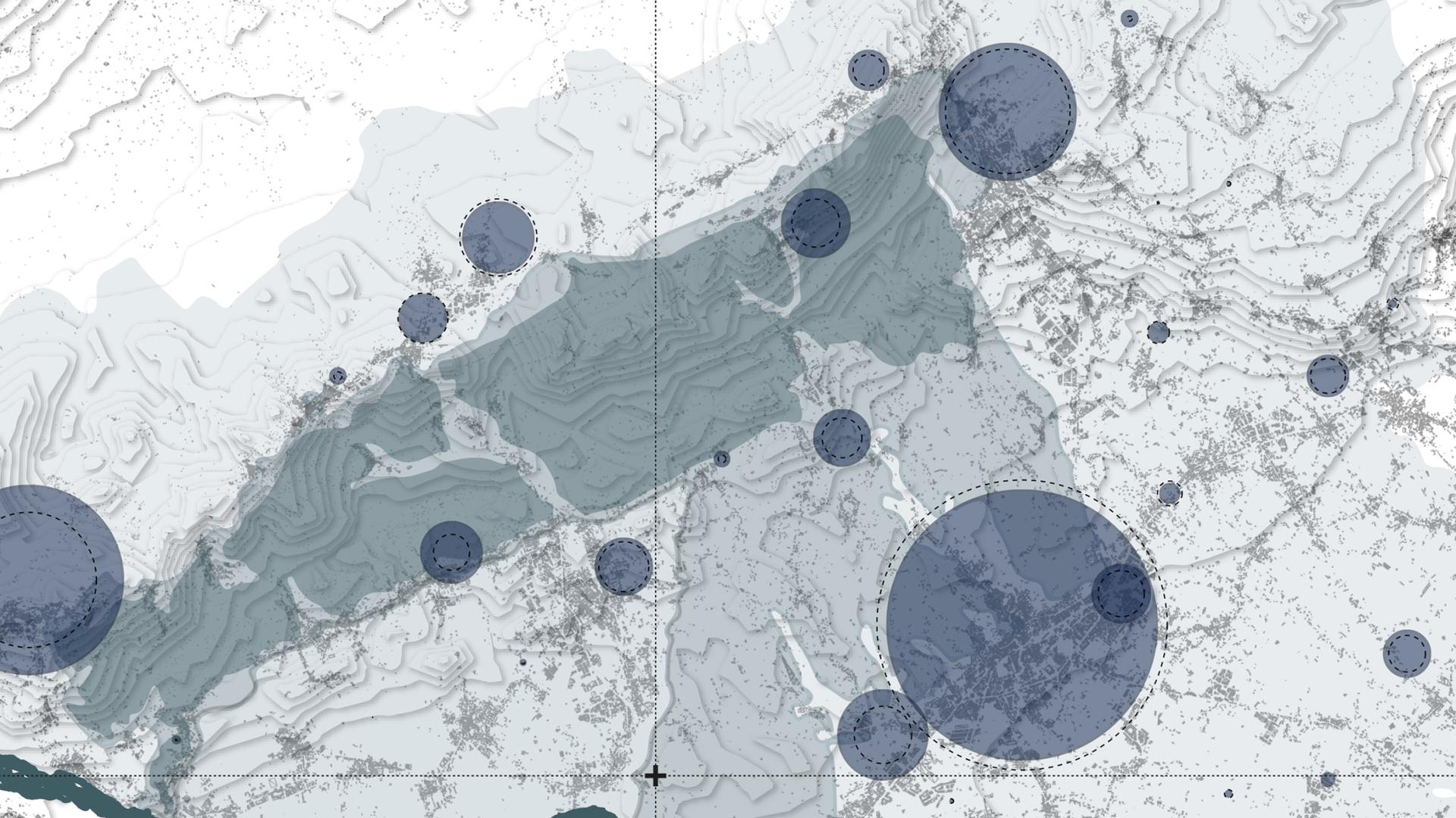 Arrivi turistici nel 2023 nel sito Unesco "Le Colline del Prosecco di Conegliano e Valdobbiadene", elaborazione grafica di F. Bertoncello e A. Veronese