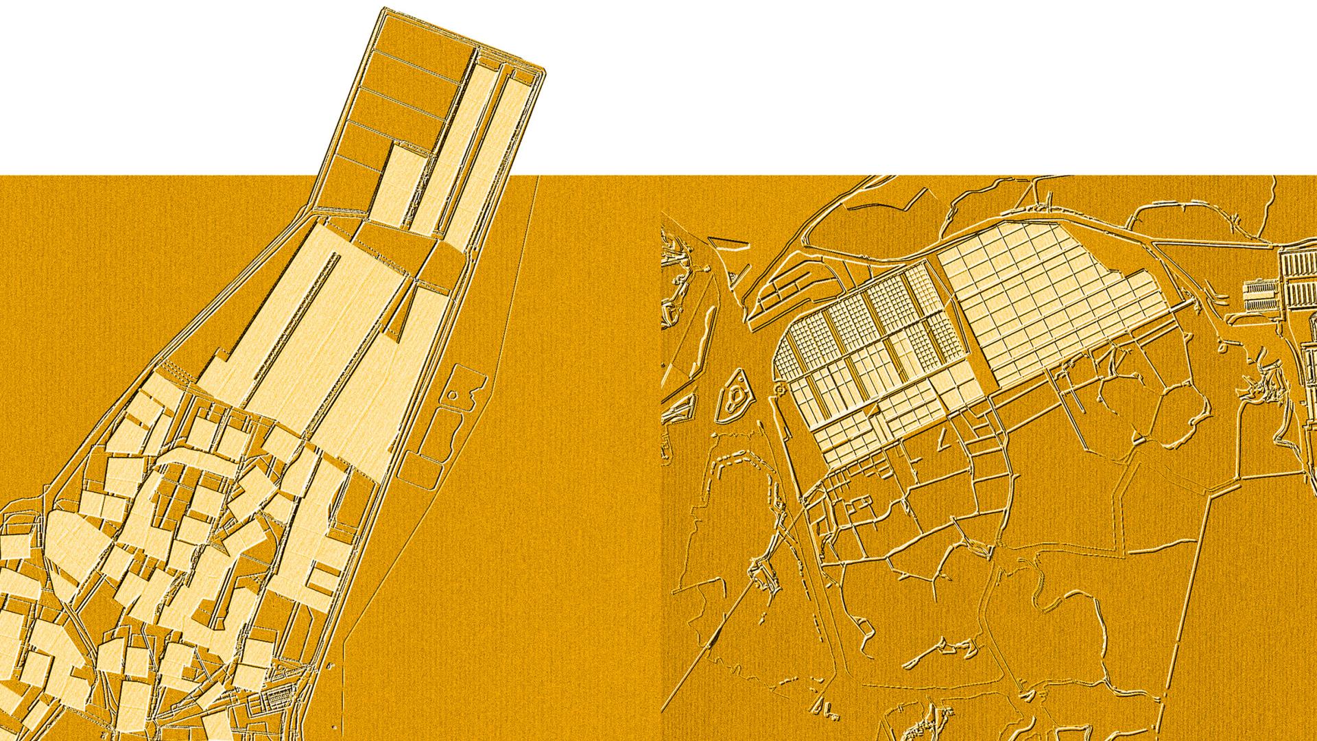 Giulia Conti, Recinti di sale. Elaborazione digitale, 2025