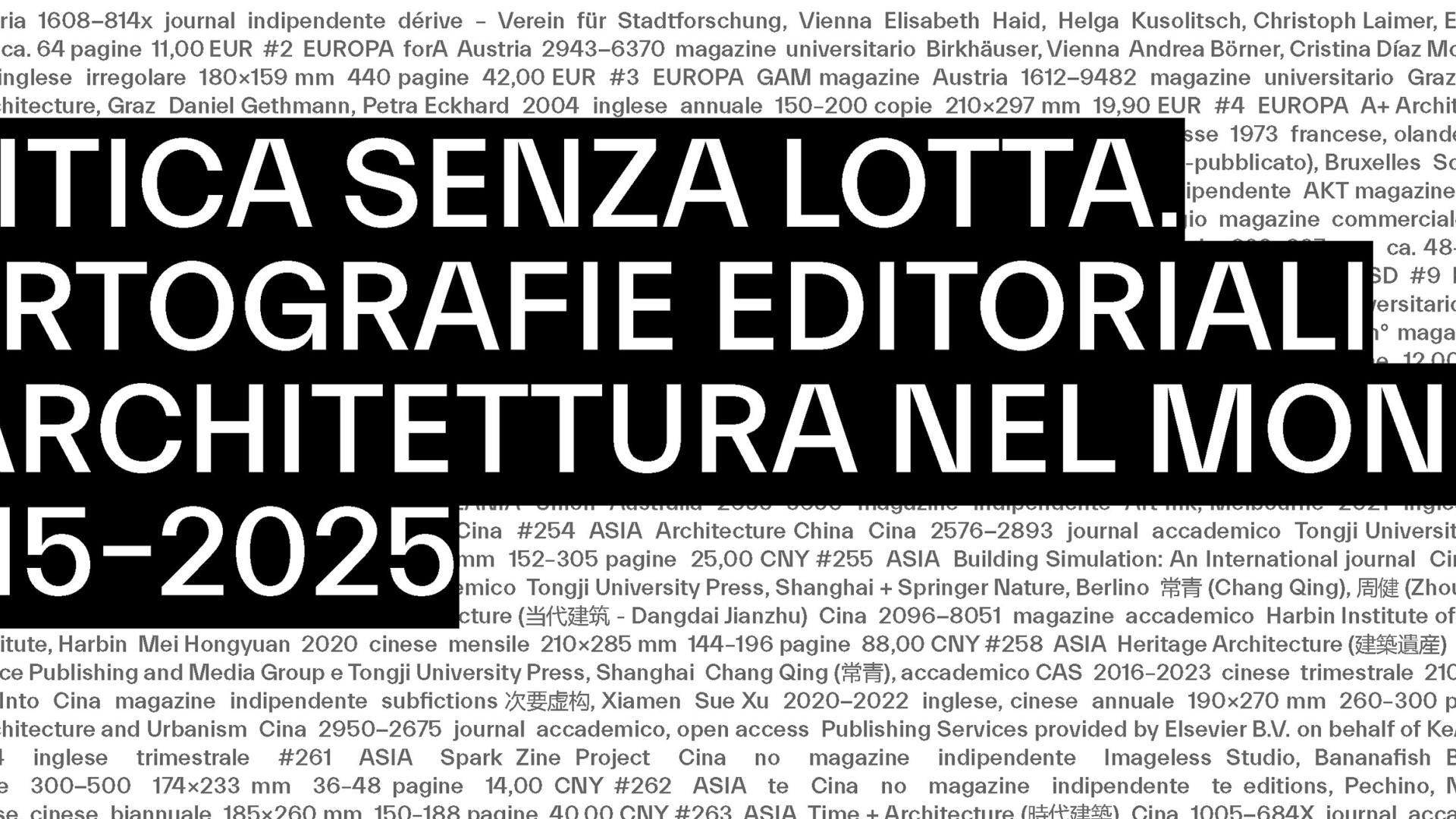 critica senza lotta