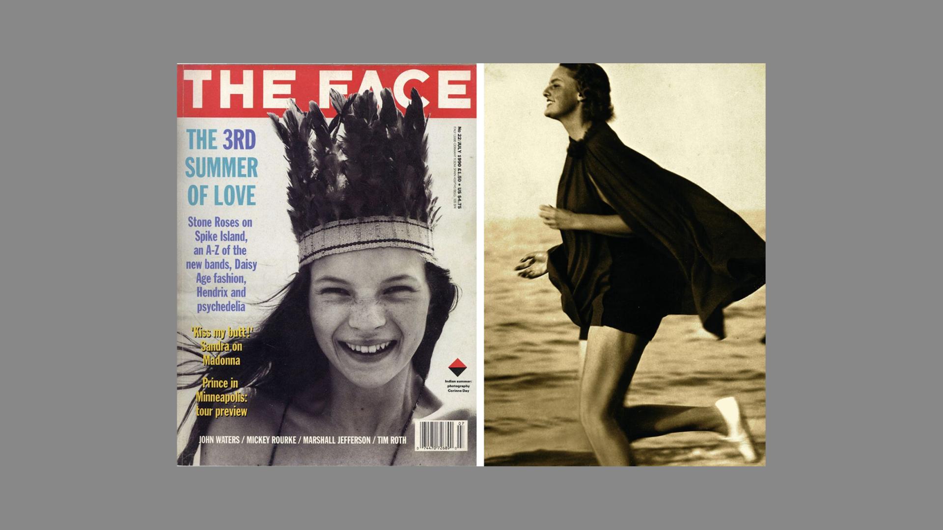 Copertina rivista The Face con foto di modelle