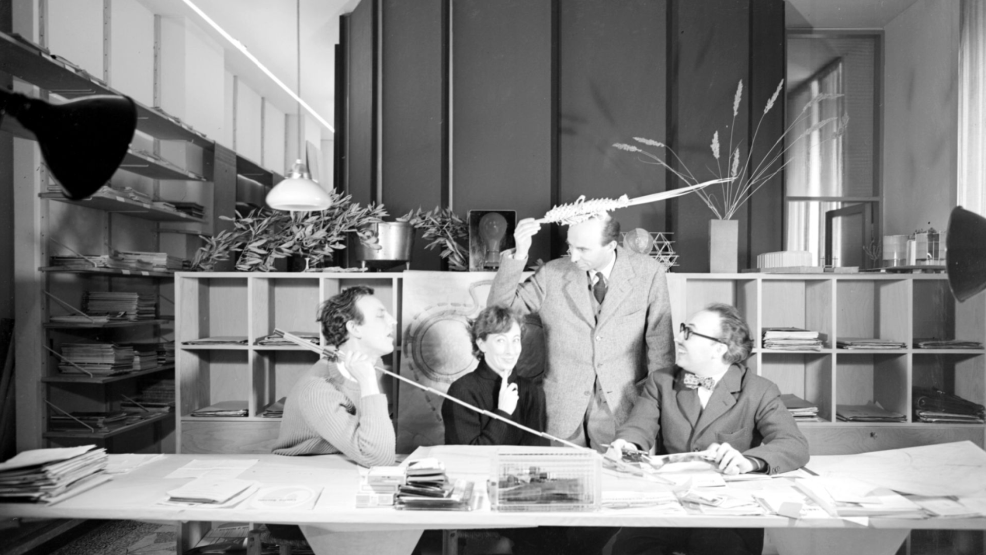 Studio di Milano, Bruno Morassutti e Angelo Mangiarotti. Archivio Progetti Iuav