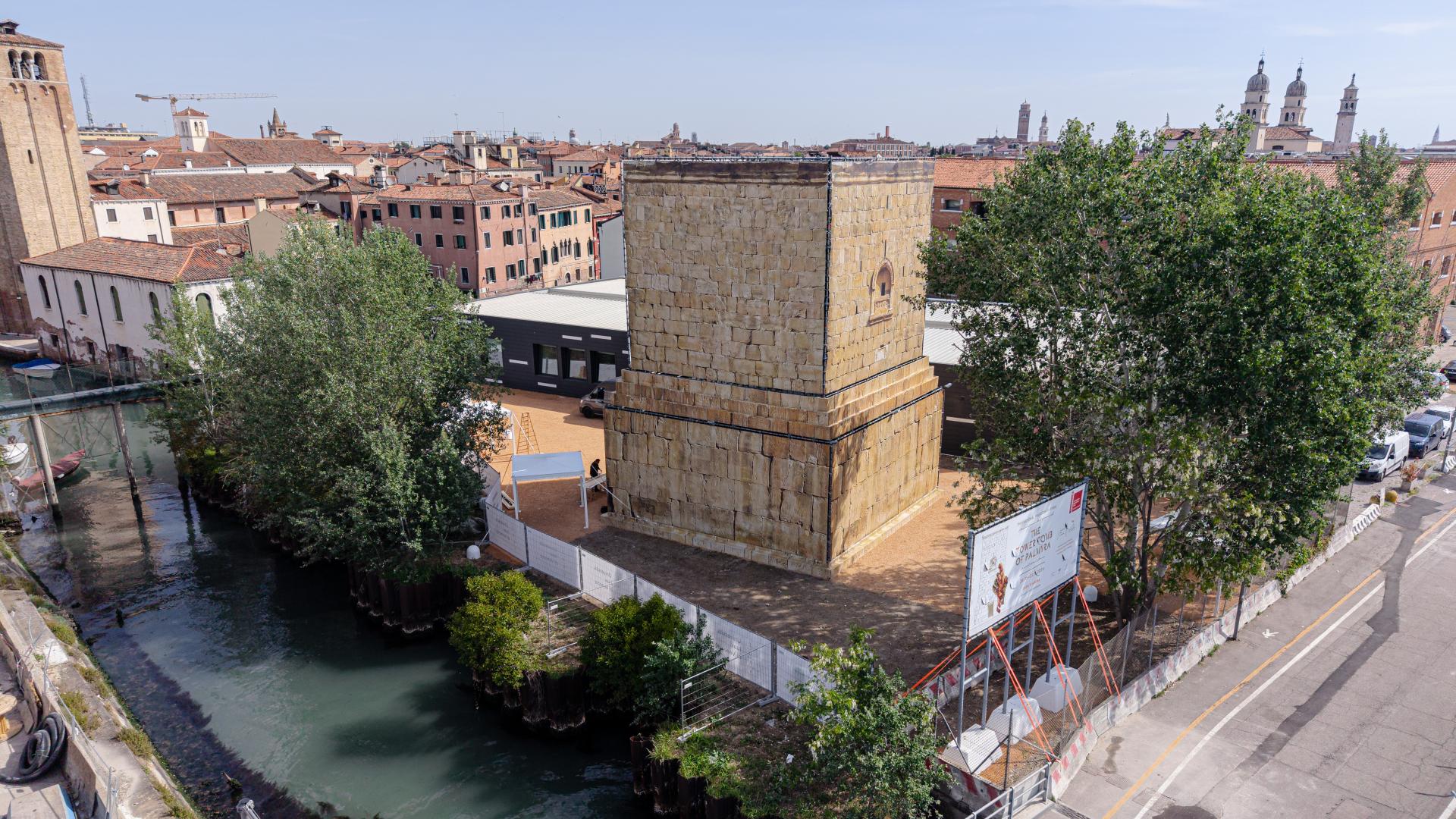 The National Pavilion of Syria at Biennale Arte 2026. Courtesy of Sara Shamma. Andrea Ferro Photography