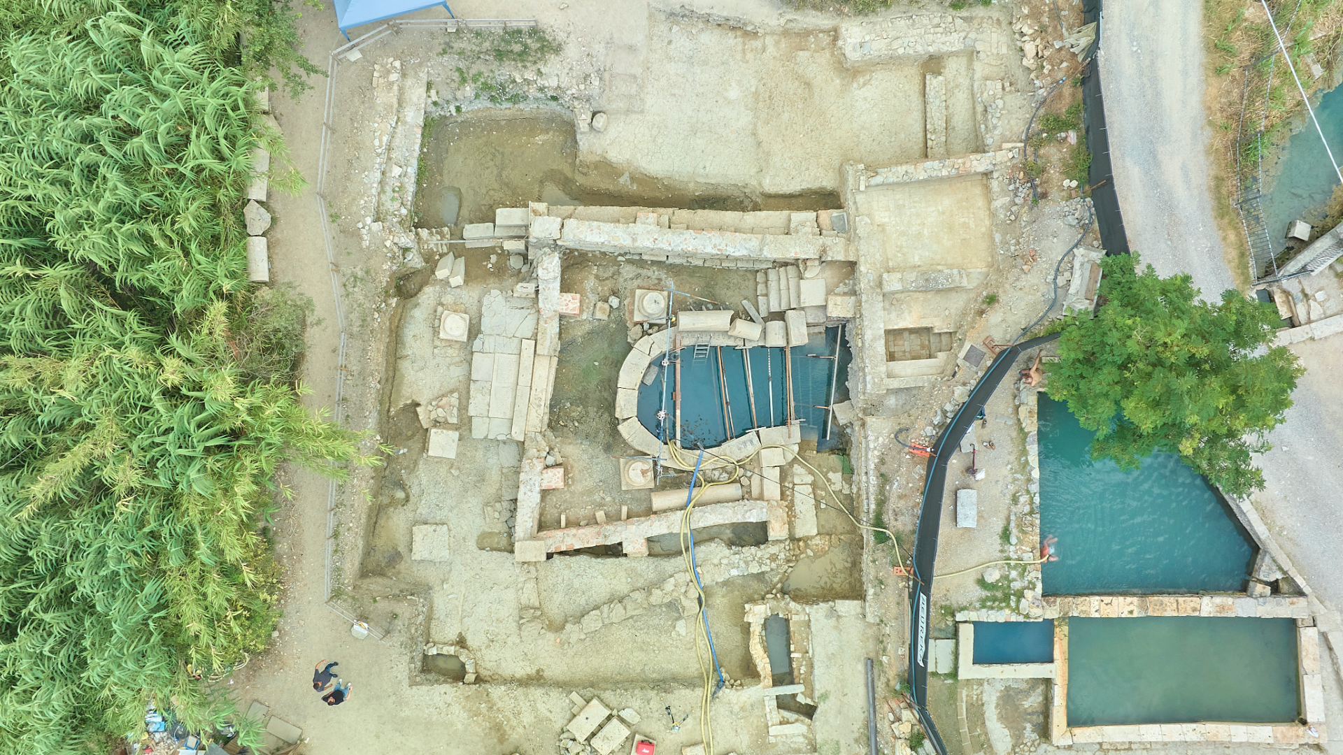 Lo scavo archeologico di S. Casciano dei Bagni
