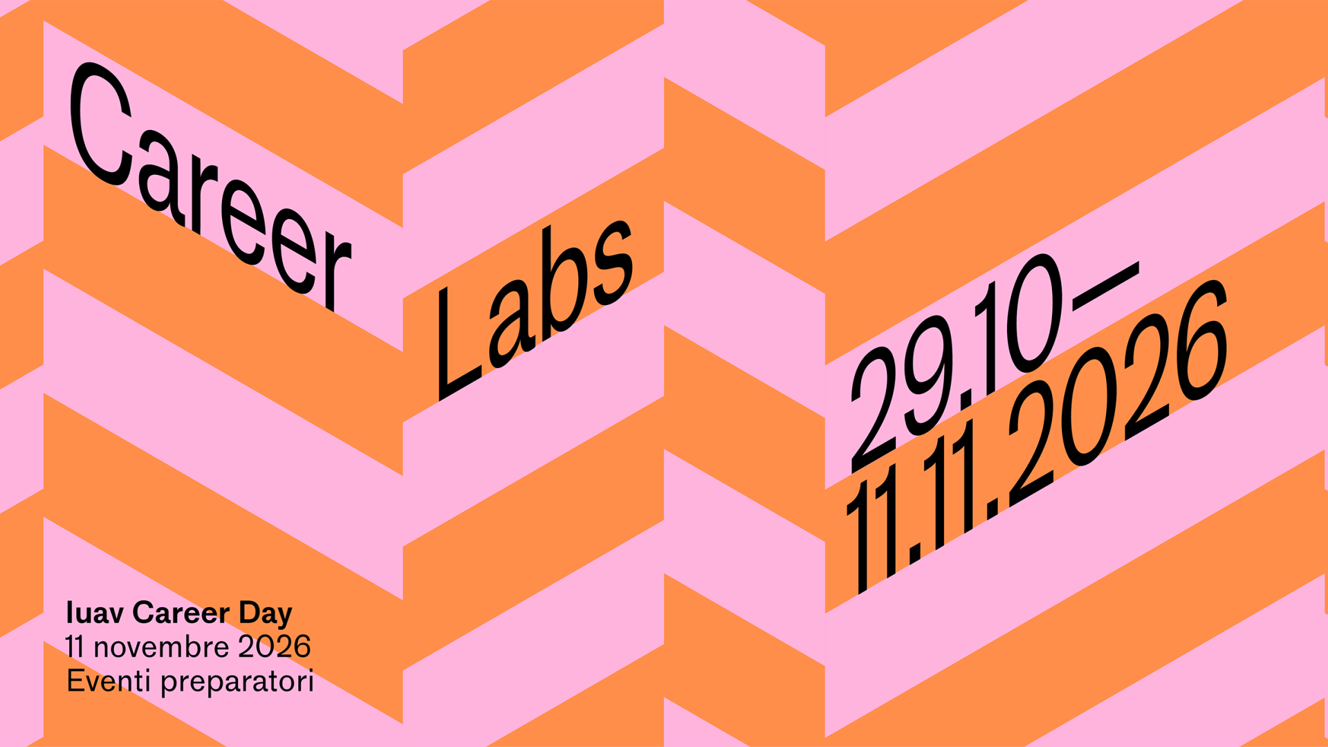 Grafica di intestazione Career labs 2026 - Irene Sgarro